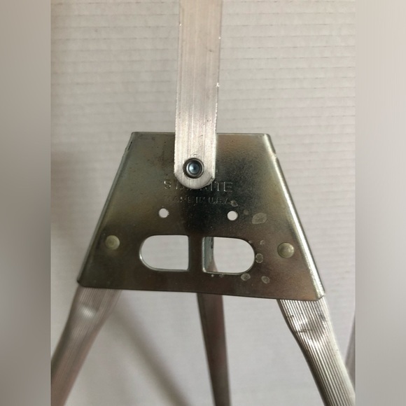 Vtg Silver Aluminum Table Top Folding Artists Easel - Picture 7 of 12